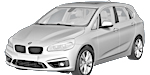 BMW F45 P02AC Fault Code